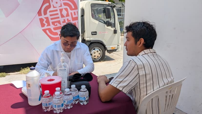 Refuerzan bienestar social con jornada de salud en Juchitán