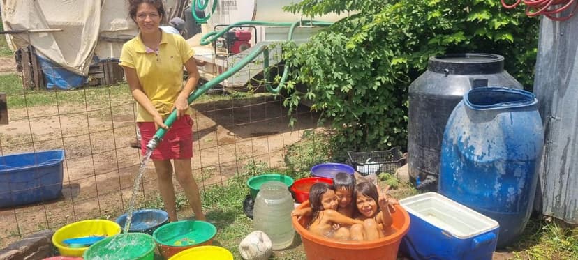 Sequía y fallas eléctricas provocan desabasto de agua en Juchitán