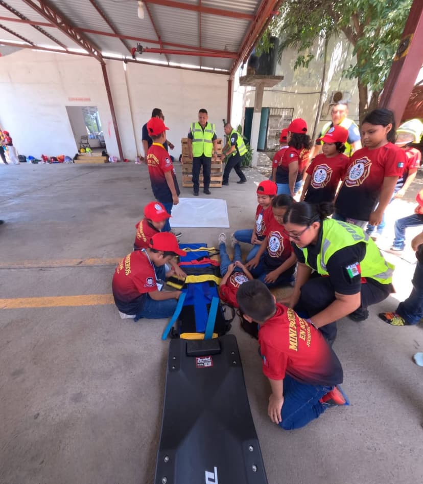 Culmina con éxito el curso de “Mini Bomberos en Acción”